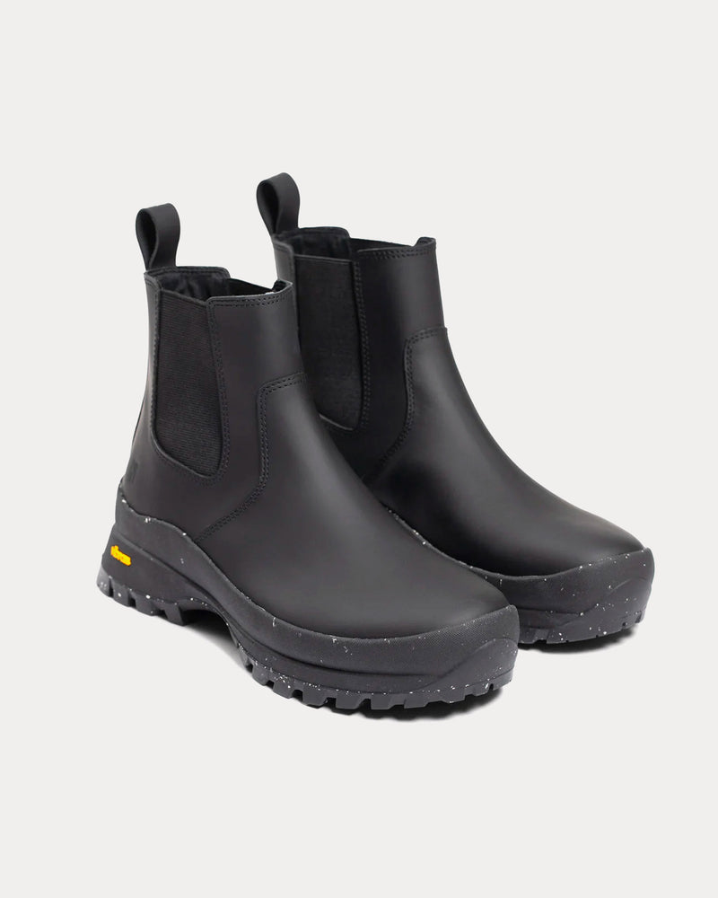 Norse Projects Chelsea Black Boots - 3