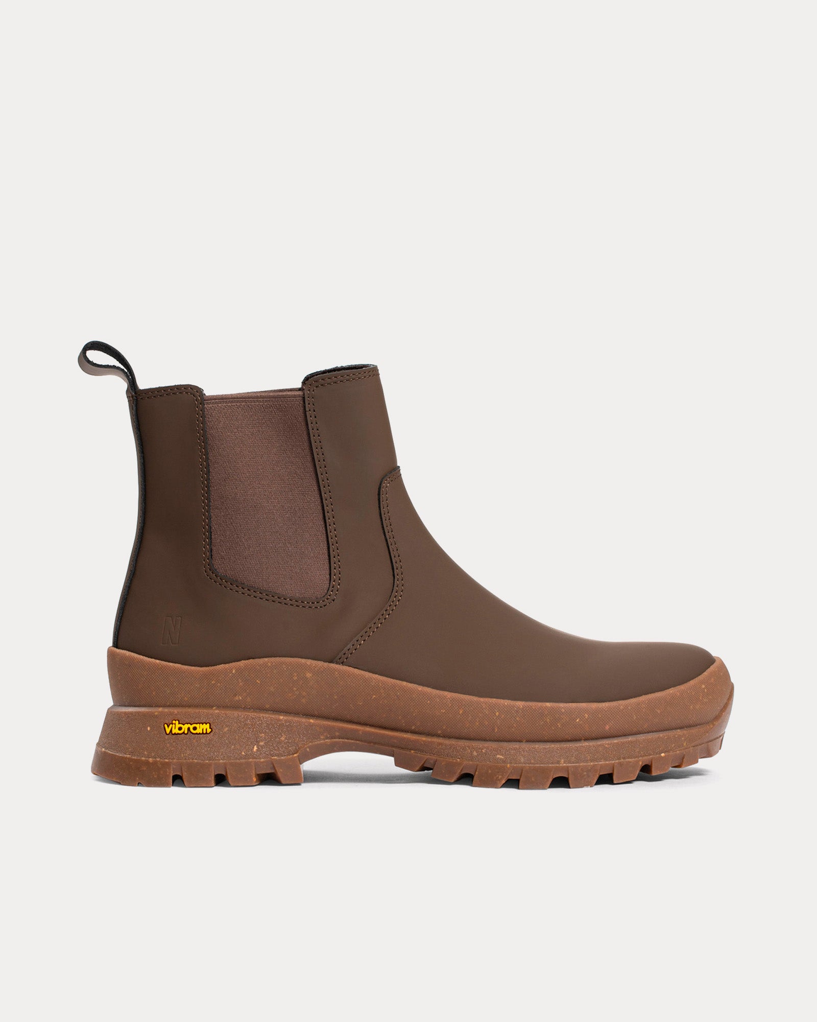 Norse Projects Chelsea Taupe Boots - 1