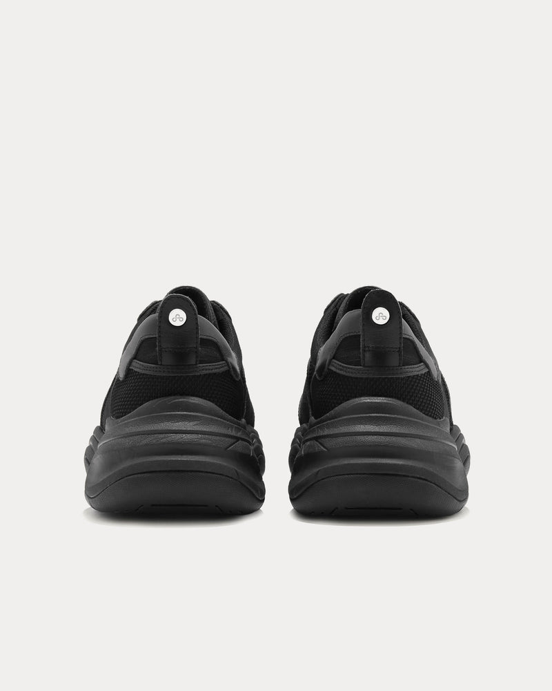 OAO Faber Black Low Top Sneakers - 3