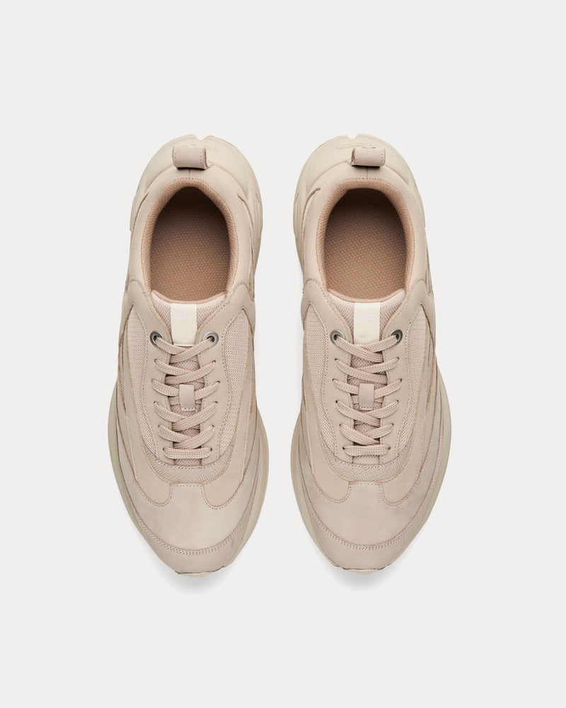 OAO The Curve 1 Nubuck Beige Low Top Sneakers - 2