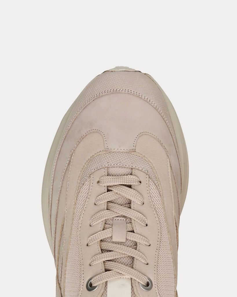 OAO The Curve 1 Nubuck Beige Low Top Sneakers - Sneak in Peace