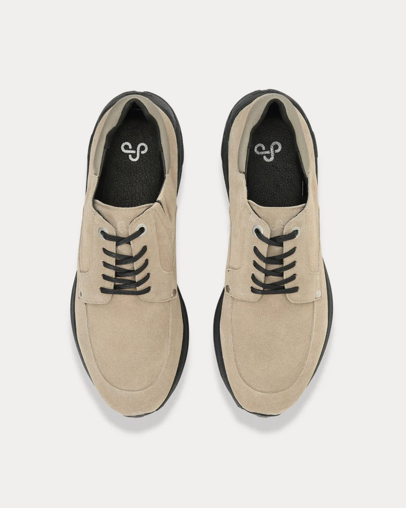 OAO Sync Suede Beige Low Top Sneakers - 2