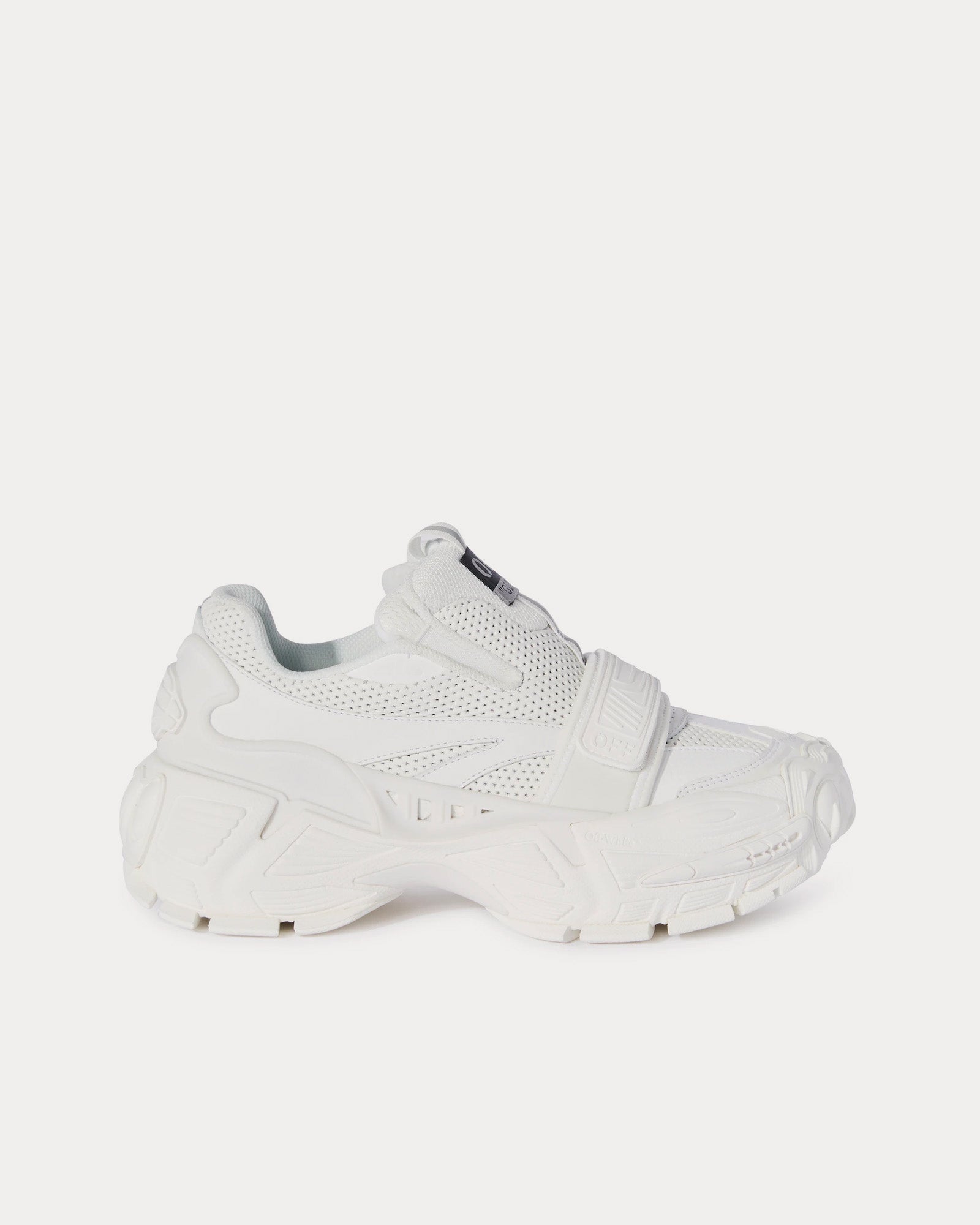 Off-White Glove Leather White Slip On Sneakers - 1