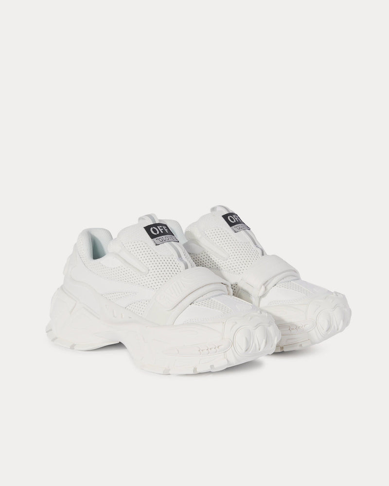 Off-White Glove Leather White Slip On Sneakers - 3