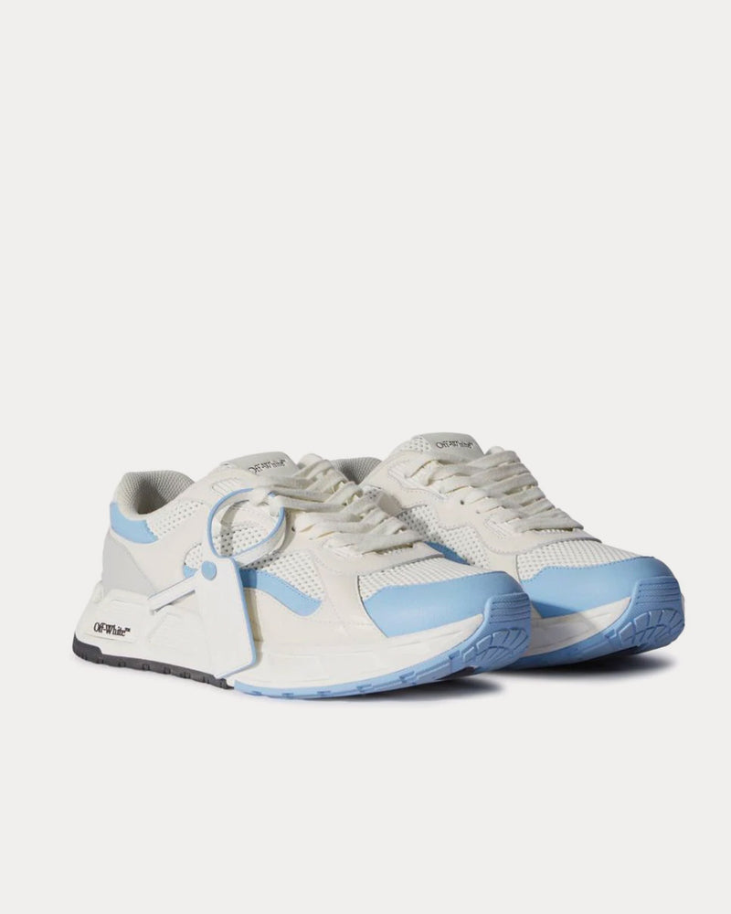 Off-White Kick Off White / Blue Low Top Sneakers - 3