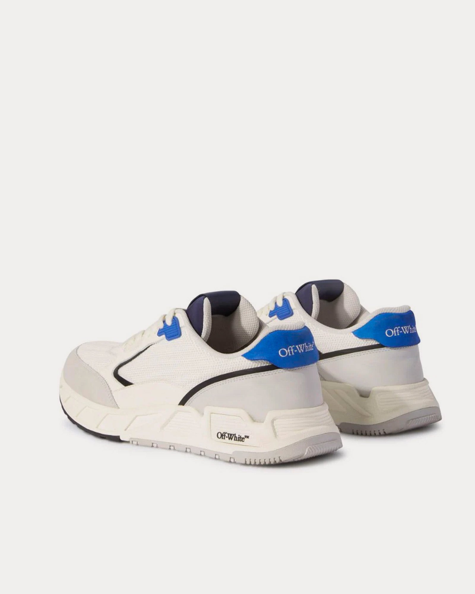 Off-White Kick Off White / Blue Low Top Sneakers - 4