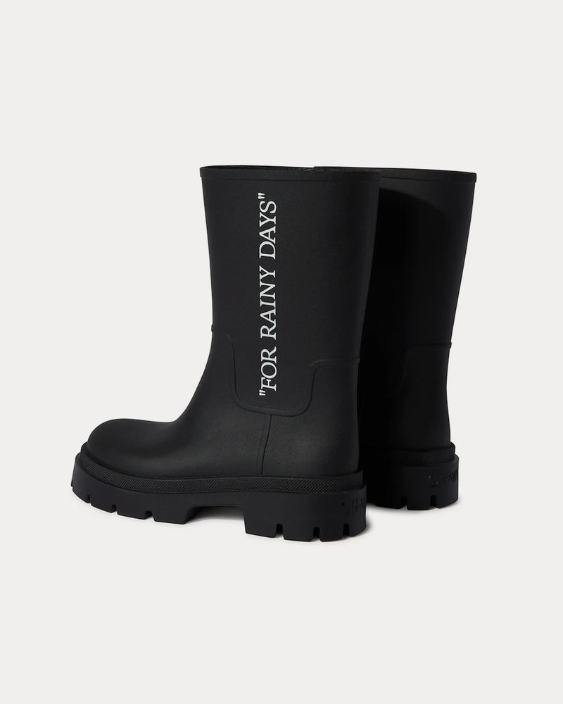 Off-White Reboot Rainy Days Black Boots - 3