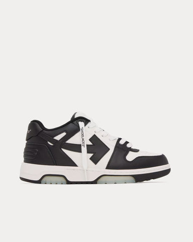 Off-White Out Of Office Leather Black / White Low Top Sneakers