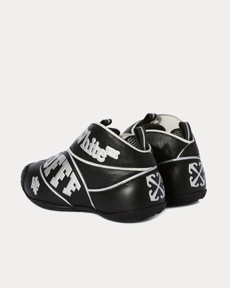 Off-White The Ball Black Mid Top Sneakers - 3