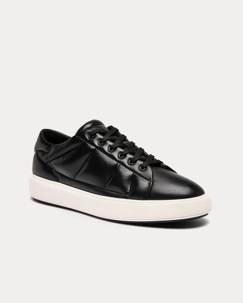 Officine Creative Leisure 001 Leather Black Low Top Sneakers - 3