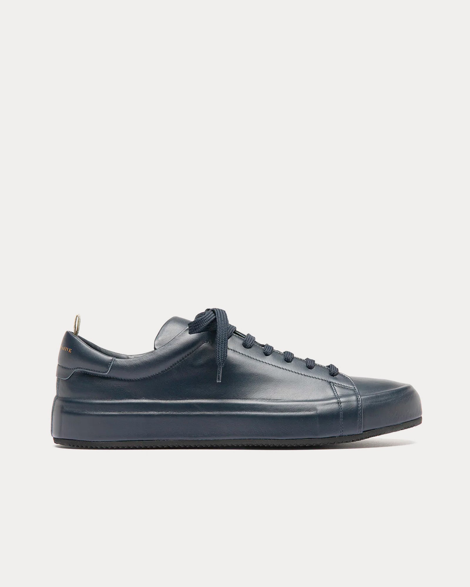 Officine Creative Easy 001 Leather Blue Low Top Sneakers - 1