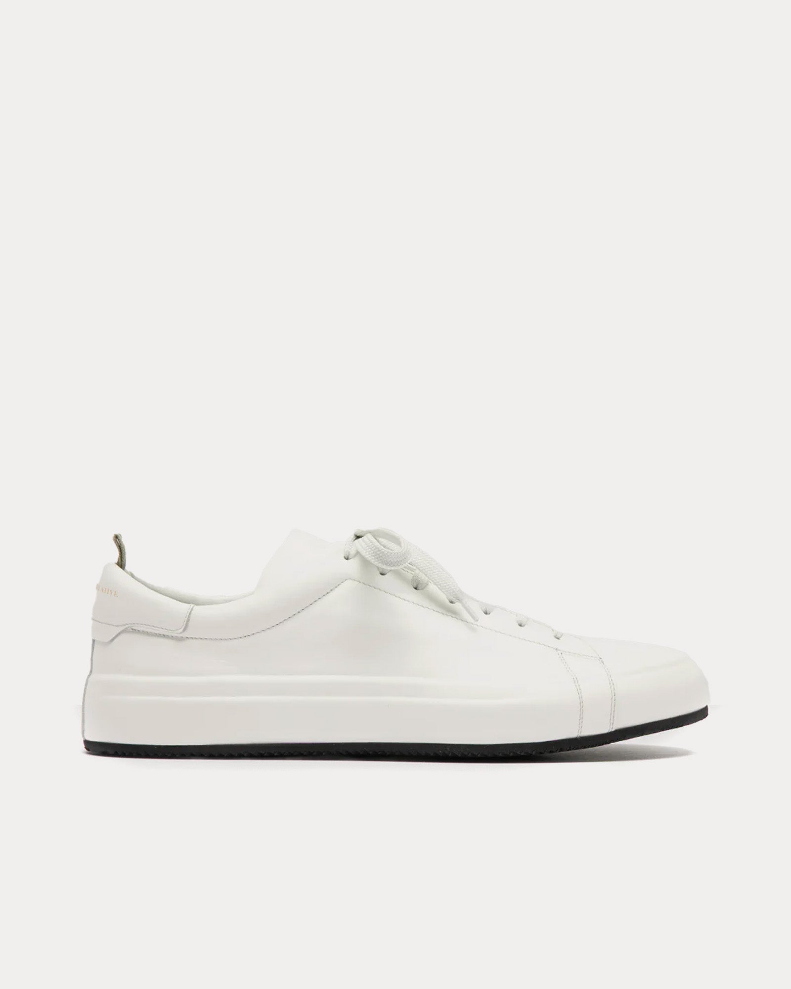 Officine Creative Easy 001 Leather White Low Top Sneakers - 1