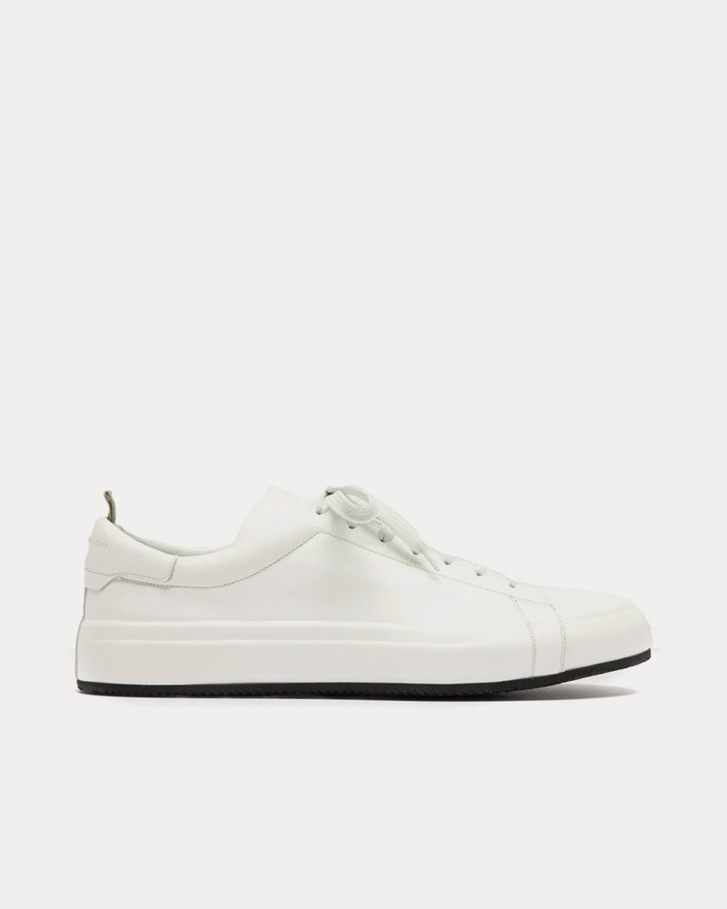 Officine Creative Easy 001 Leather White Low Top Sneakers - 1