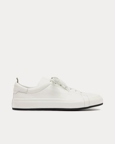 Officine Creative Easy 001 Leather White Low Top Sneakers