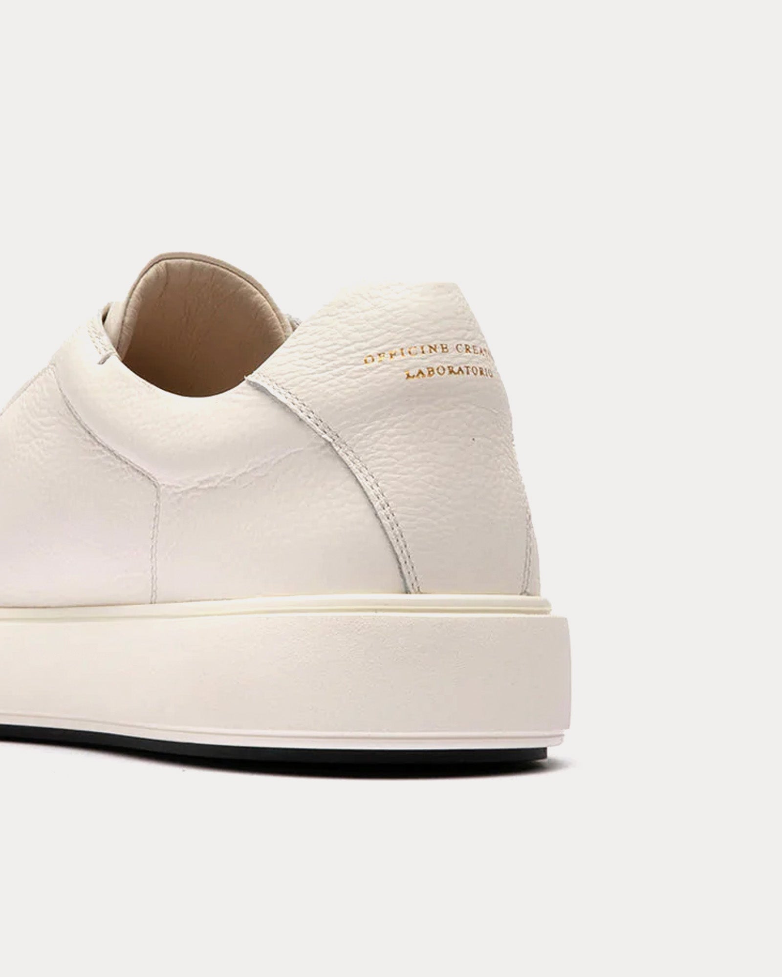 Officine Creative Slouch 001 Leather White Low Top Sneakers - 5