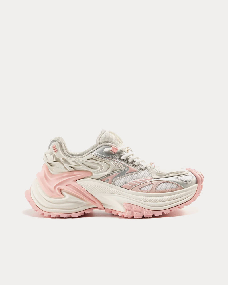 OGR Rattlesnake Pink Low Top Sneakers - 1