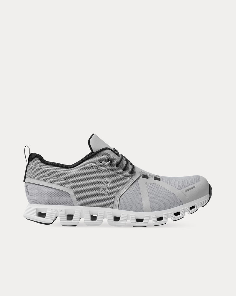 On Running Cloud 5 Waterproof Glacier / White Running Shoes - 1