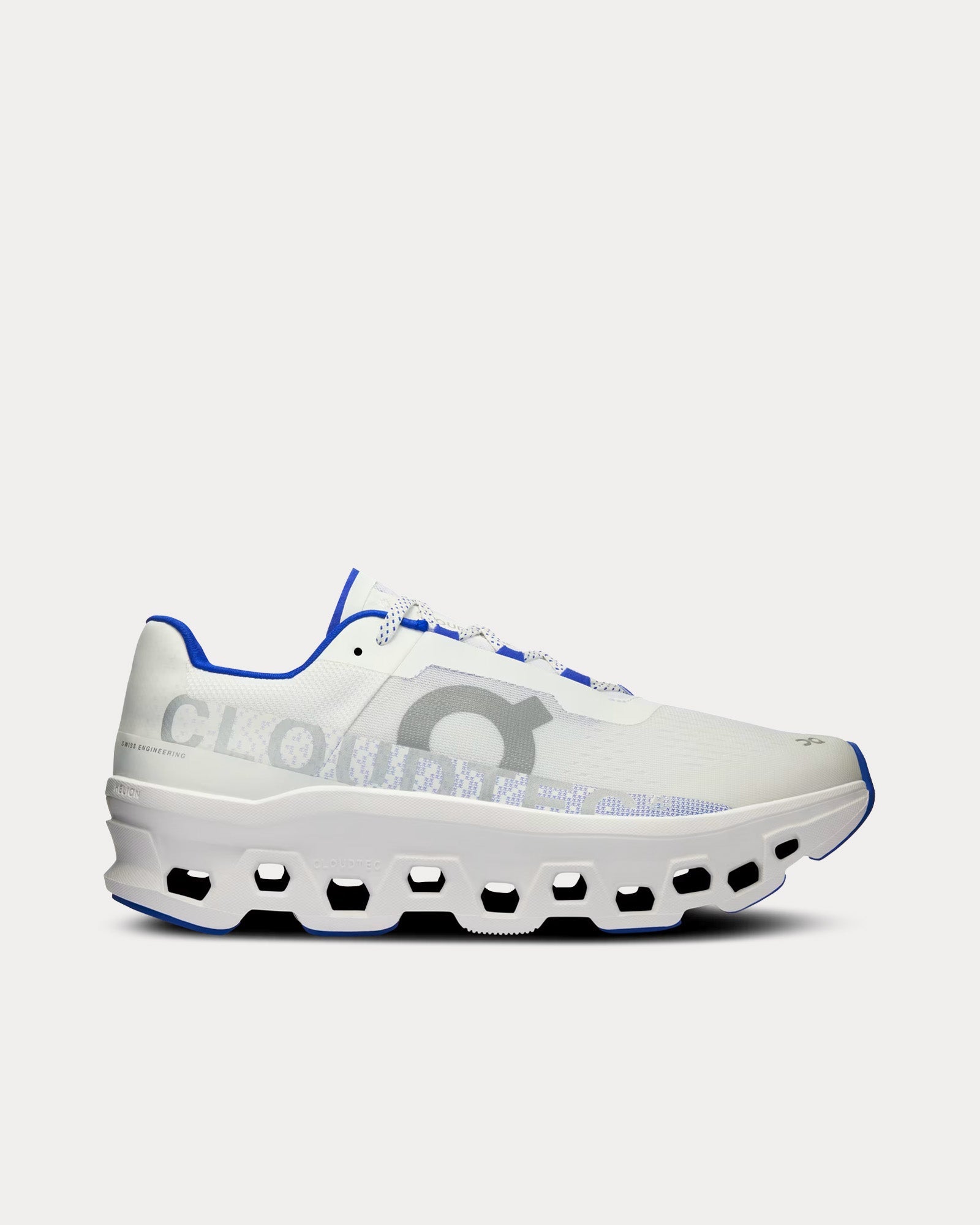 On Running Cloudmonster LNY White / Indigo Running Shoes - 1