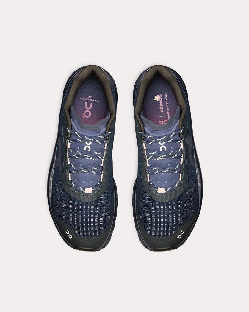 On Running x atmos Cloudmonster Void Midnight / Blossom Running Shoes - 2