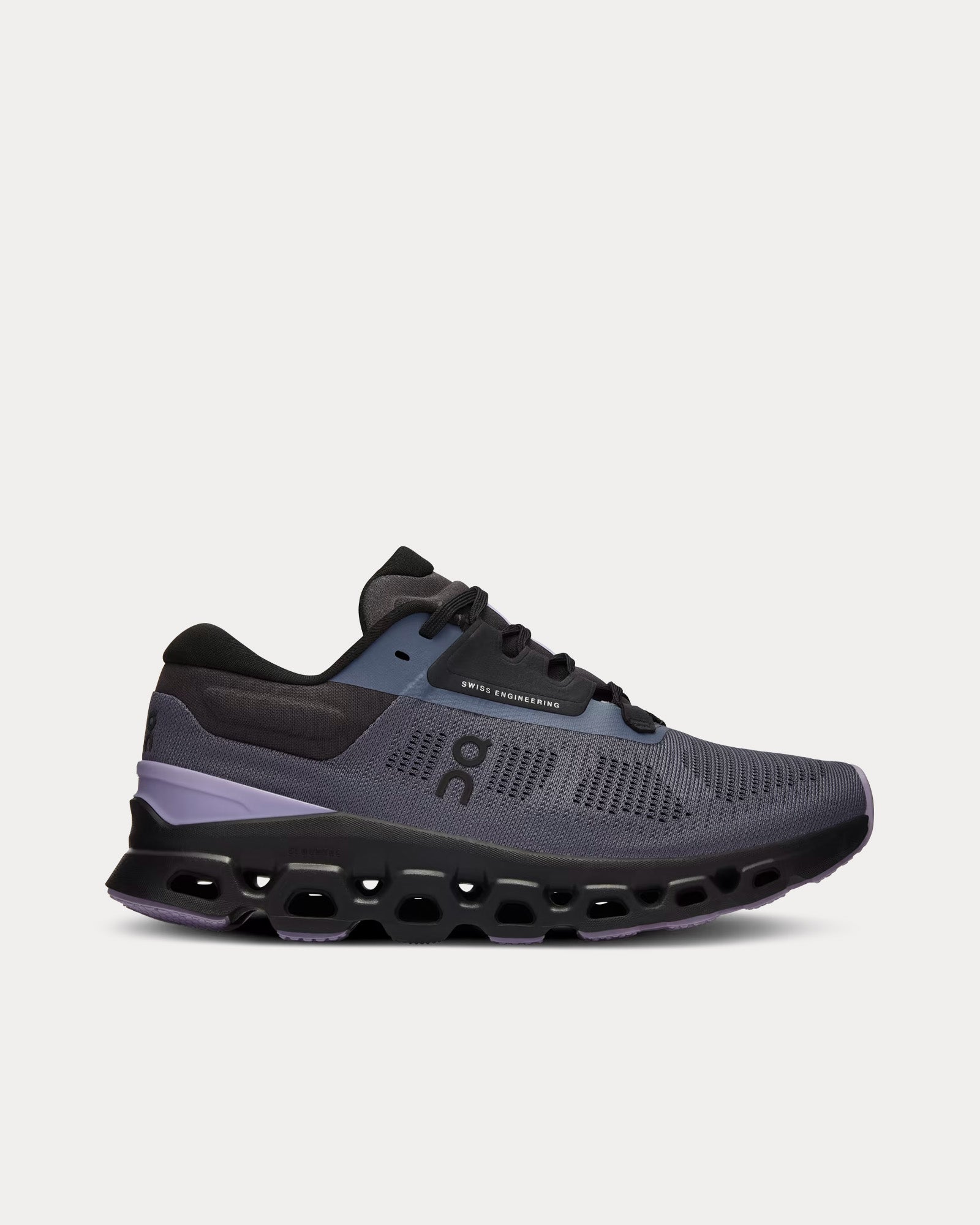 On Running Cloudstratus 3 Metal / Wisteria Running Shoes - 1