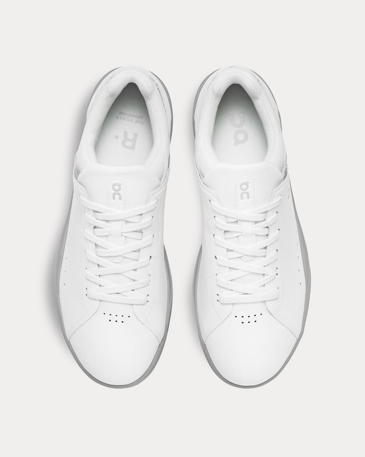 On Running The Roger Advantage White / Alloy Low Top Sneakers - 2