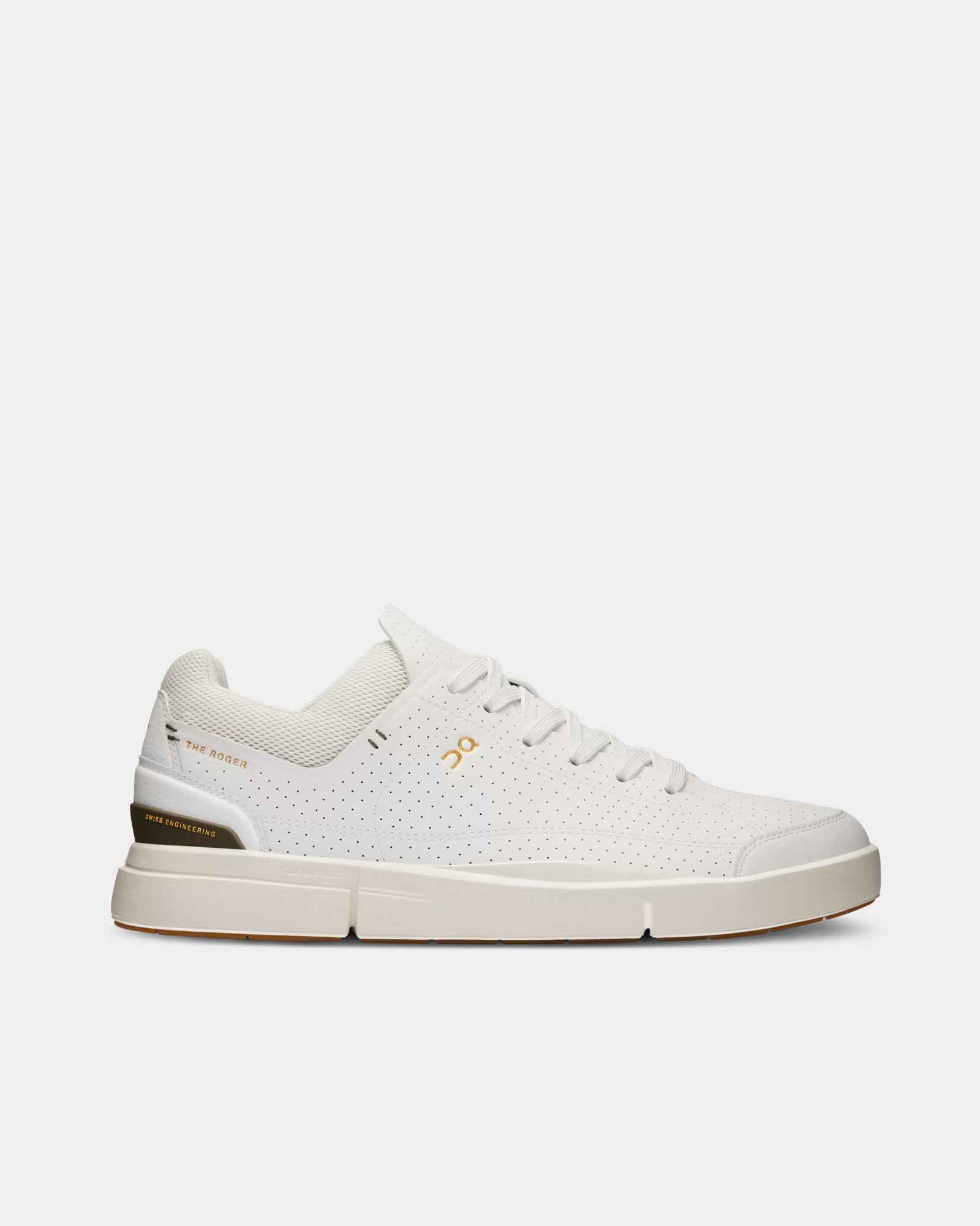 On Running The Roger Centre Court White / Olive Low Top Sneakers - 1