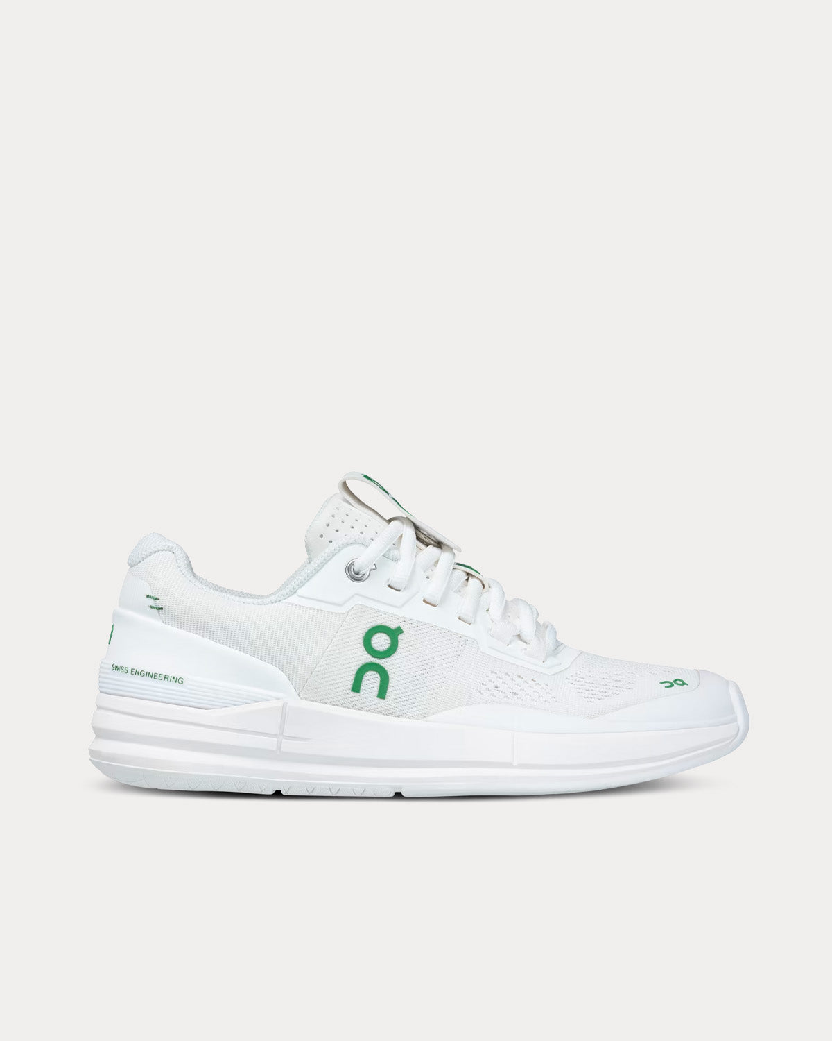 On Running The Rodger Pro White / Green Low Top Sneakers - 1