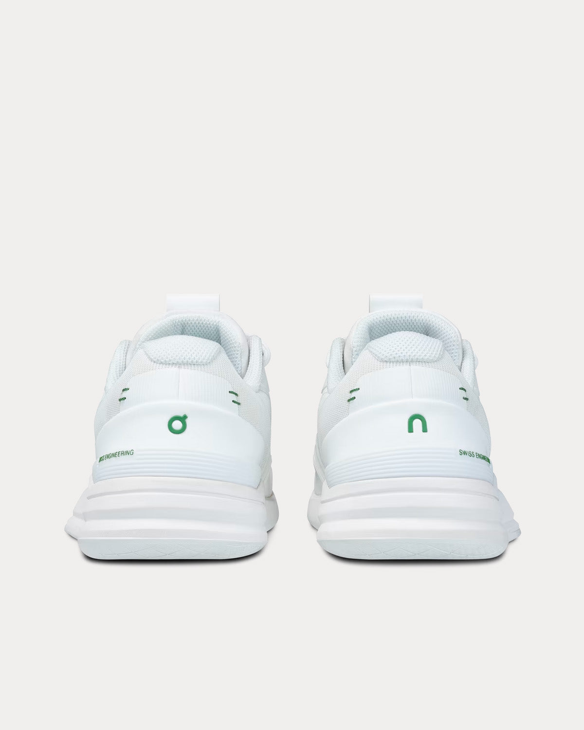 On Running The Rodger Pro White / Green Low Top Sneakers - 3