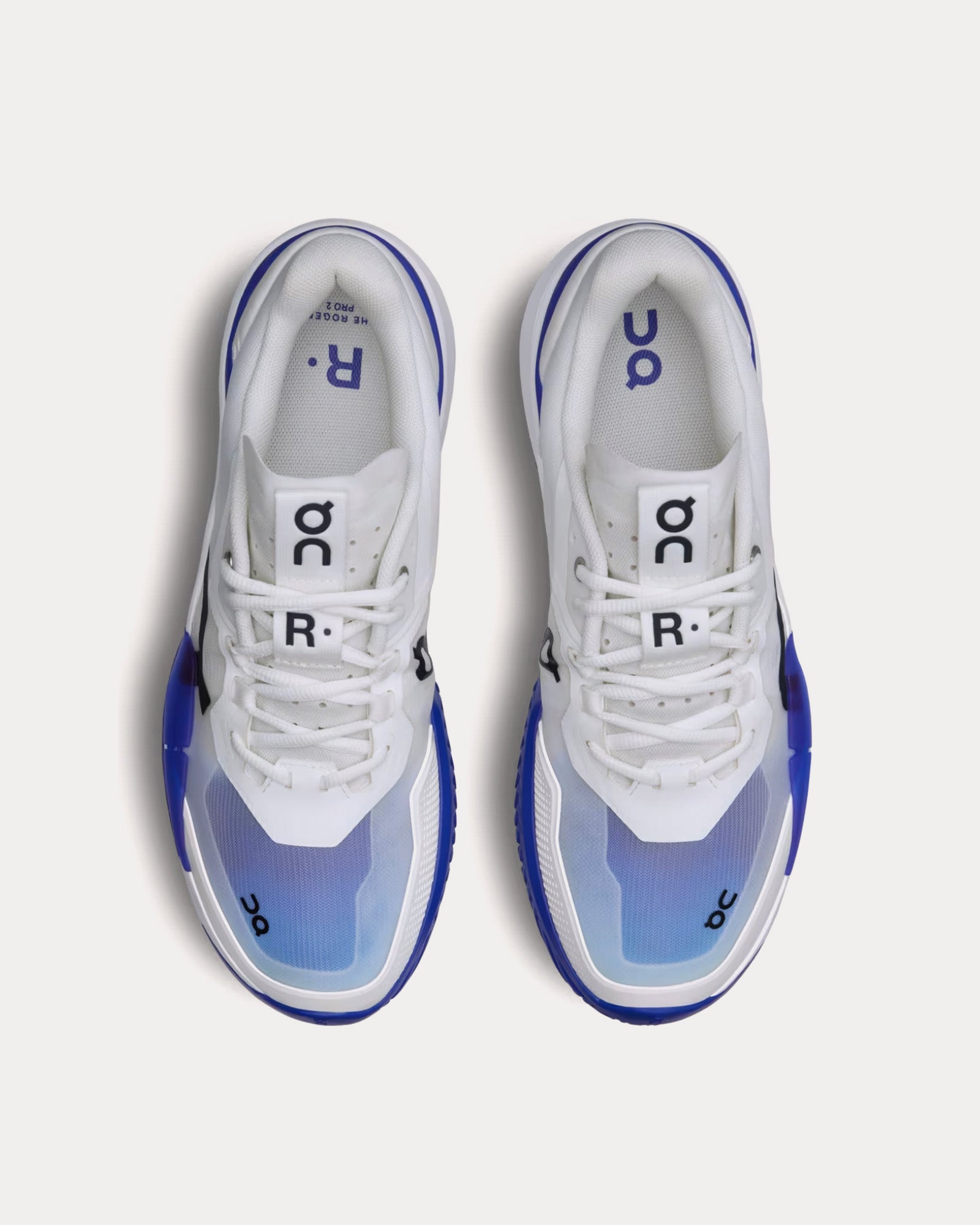 On Running The Roger Pro 2 White / Indigo Tennis Shoes - 2