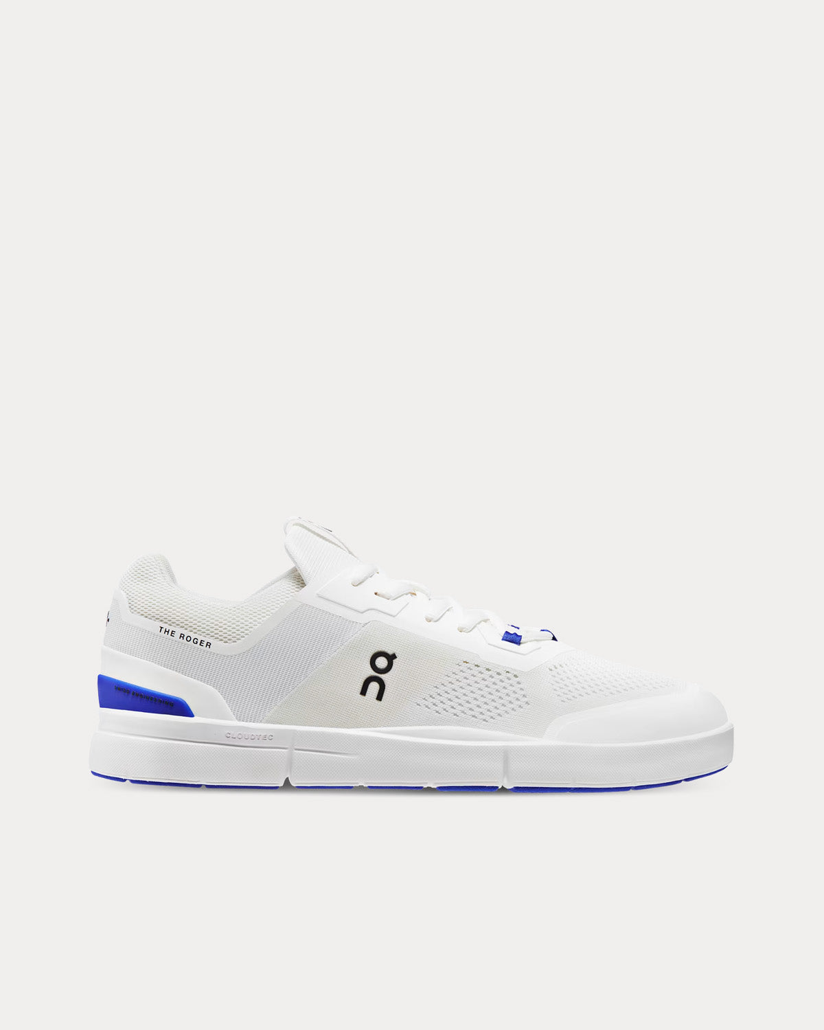 On Running The Roger Spin Undyed-White / Indigo Low Top Sneakers - 1