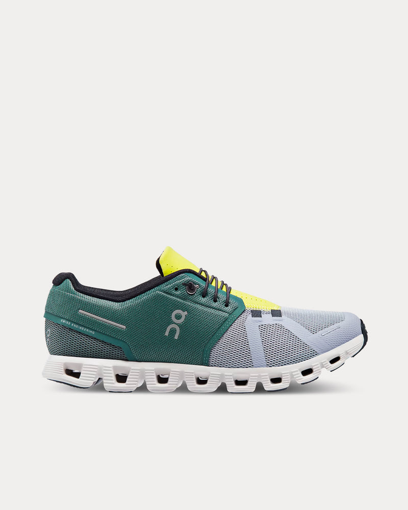 On Running Cloud 5 Olive / Alloy Running Shoes - 1