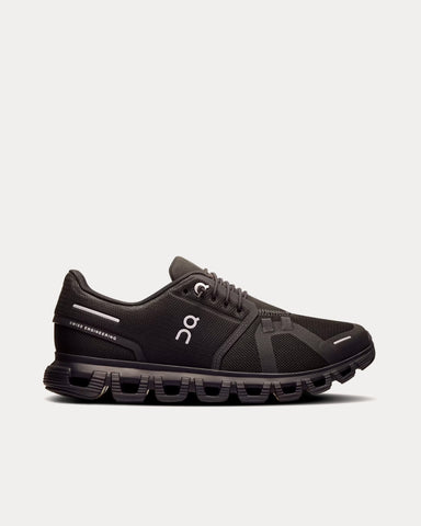 On Running Cloud 6 Black / Black Running Shoes