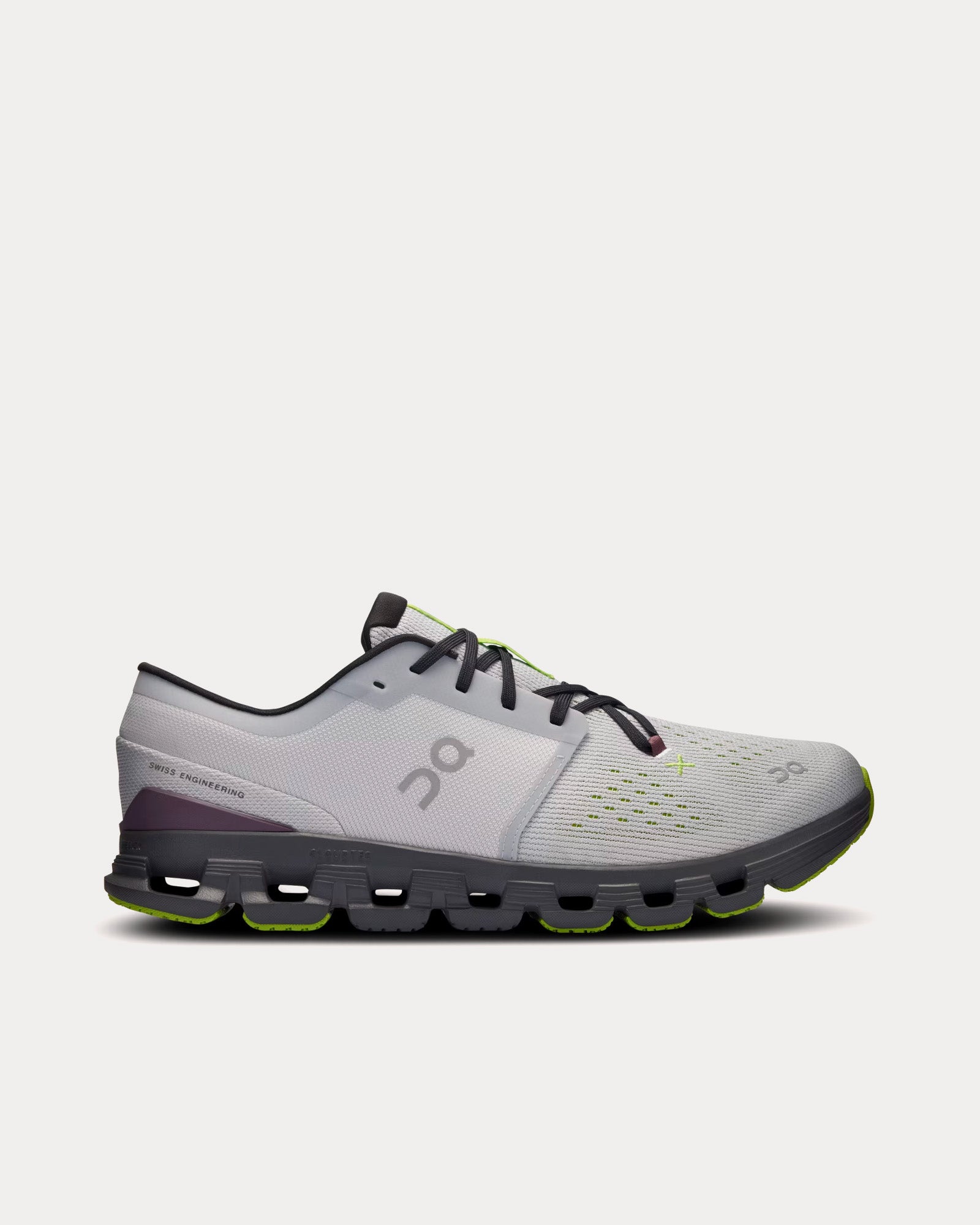 On Running Cloud X 4 Glacier / Eclipse Running Shoes - 1