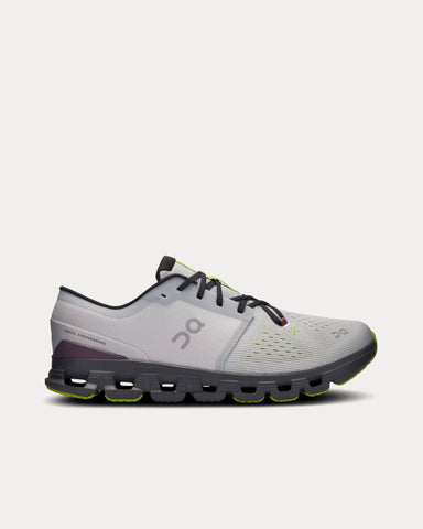 On Running Cloud X 4 Glacier / Eclipse Running Shoes