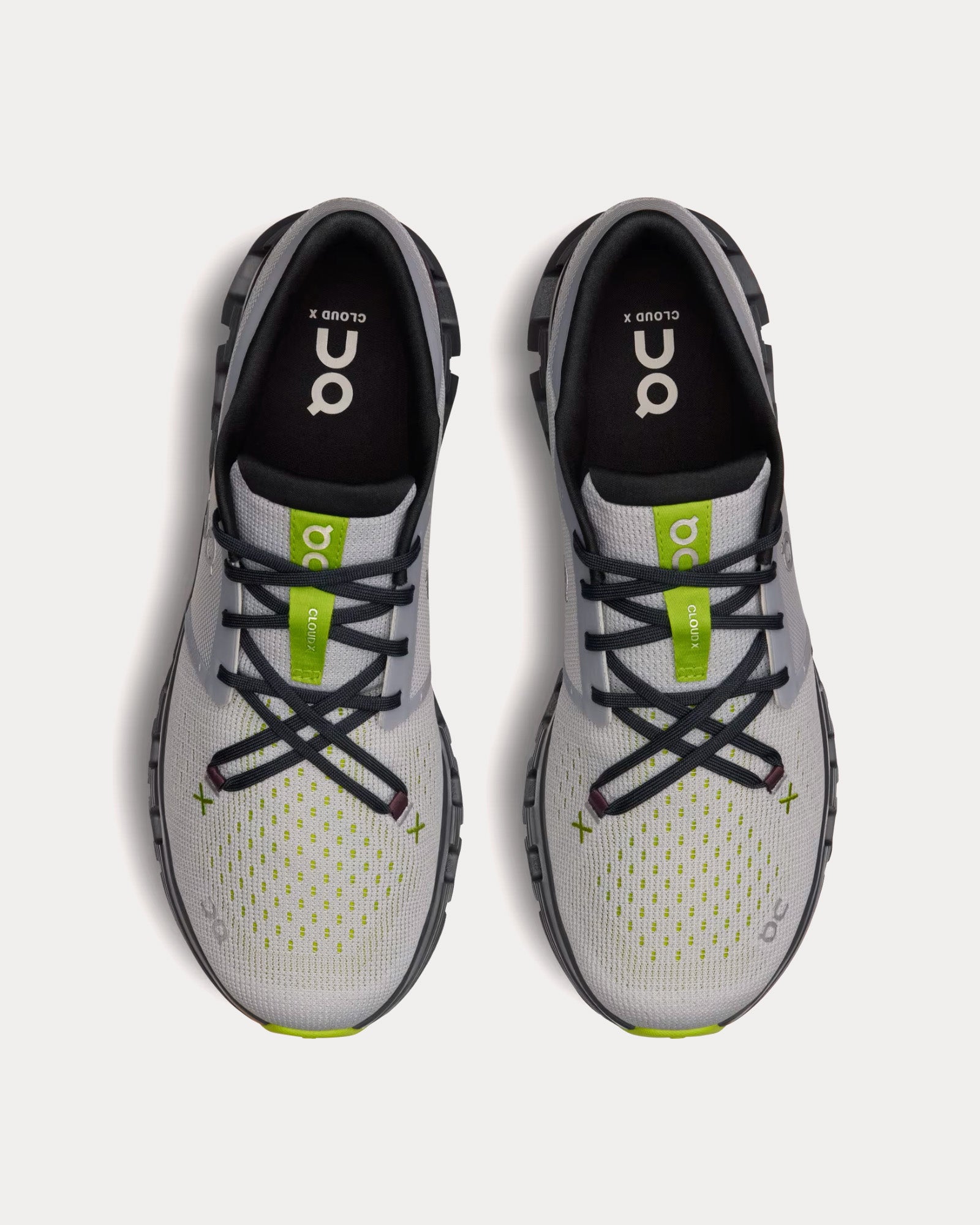 On Running - Cloud X 4 Glacier / Eclipse Running Shoes