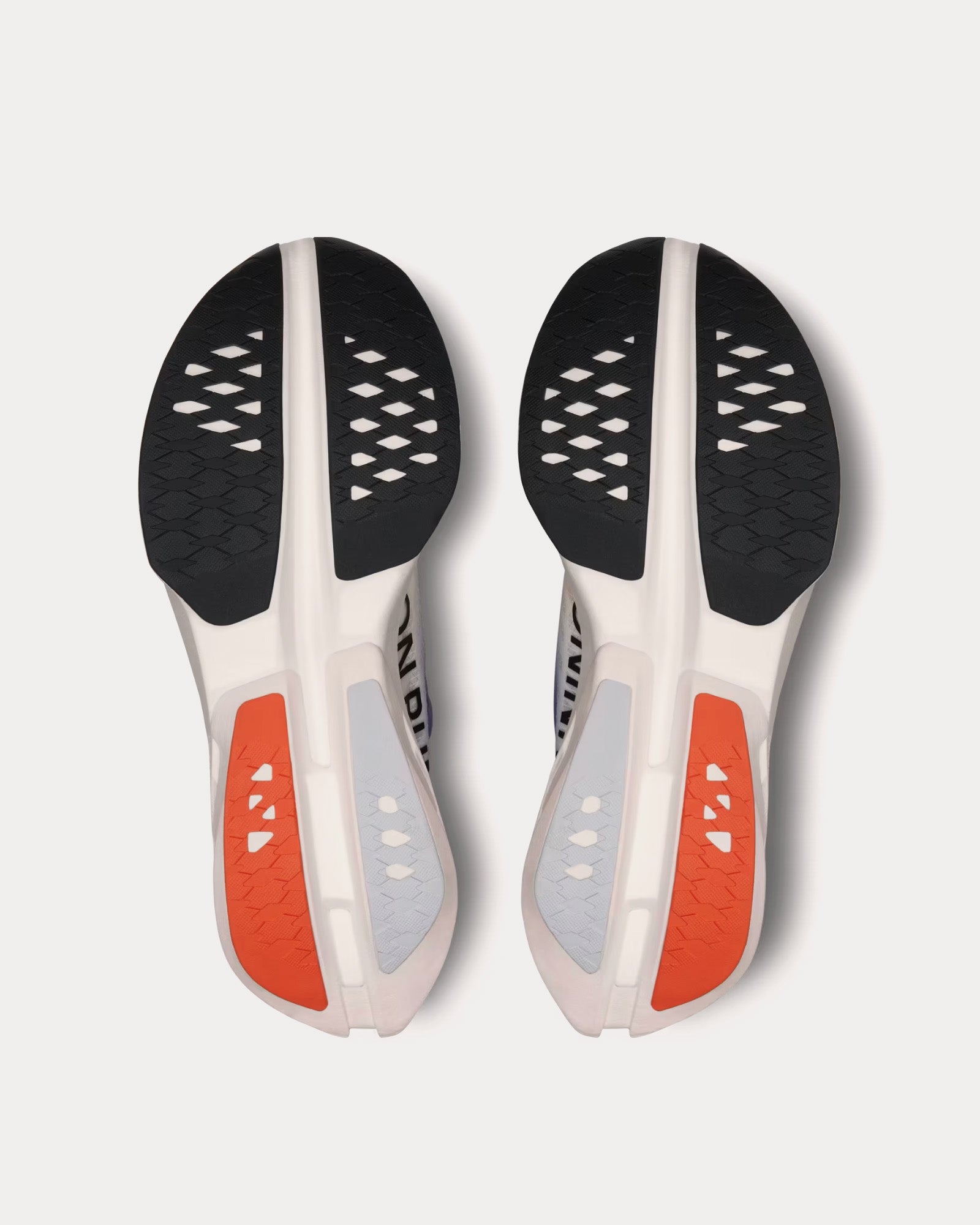 On Running - Cloudboom Strike White / Flame Running Shoes