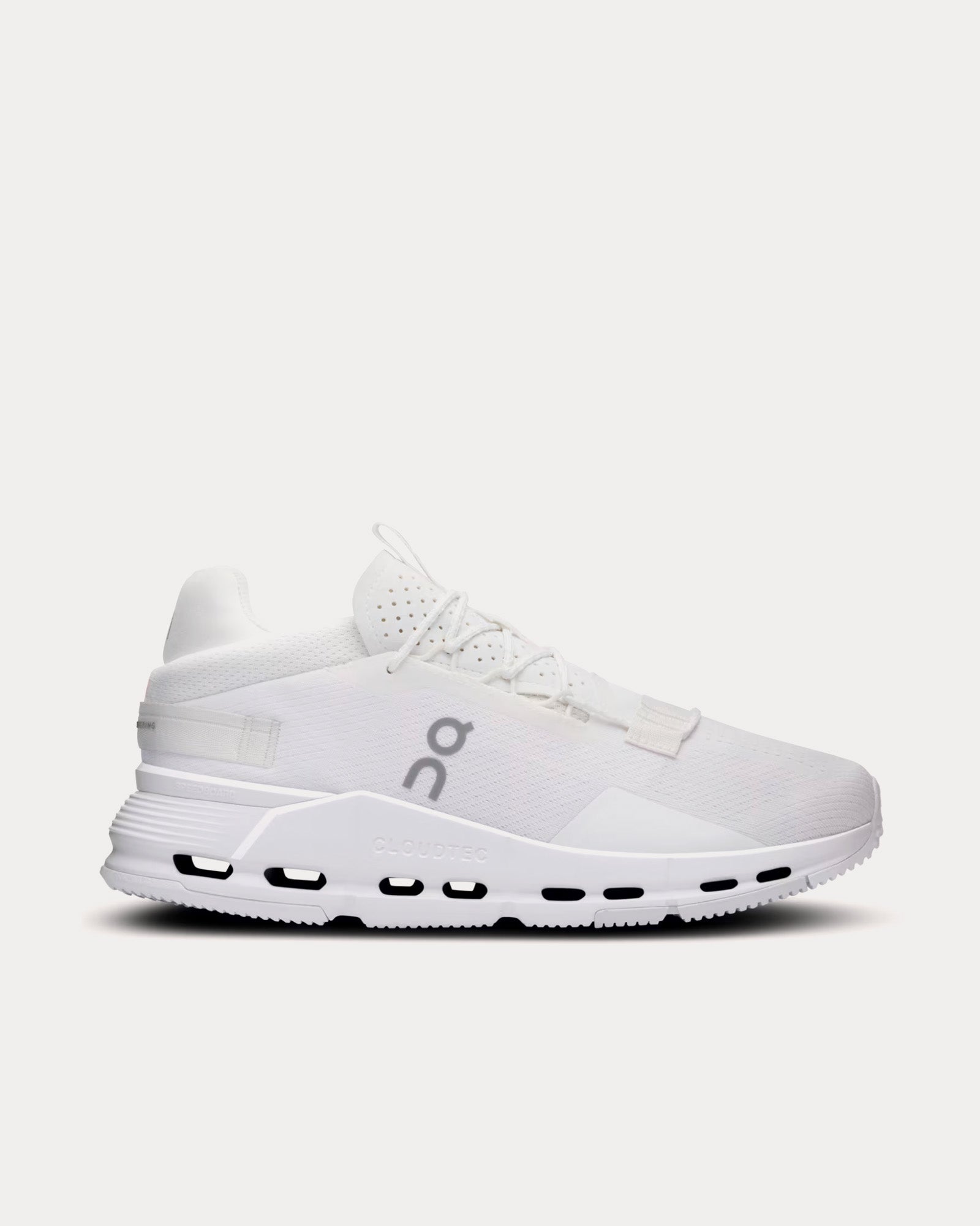 On Running Cloudnova All White Running Shoes - 1