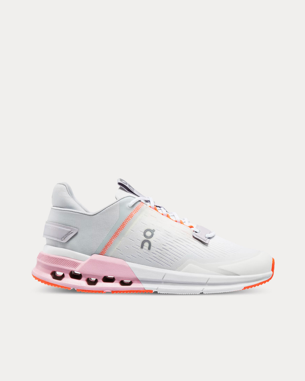 On Running Cloudnova Flux Undyed-White / Zephyr Running Shoes - 1