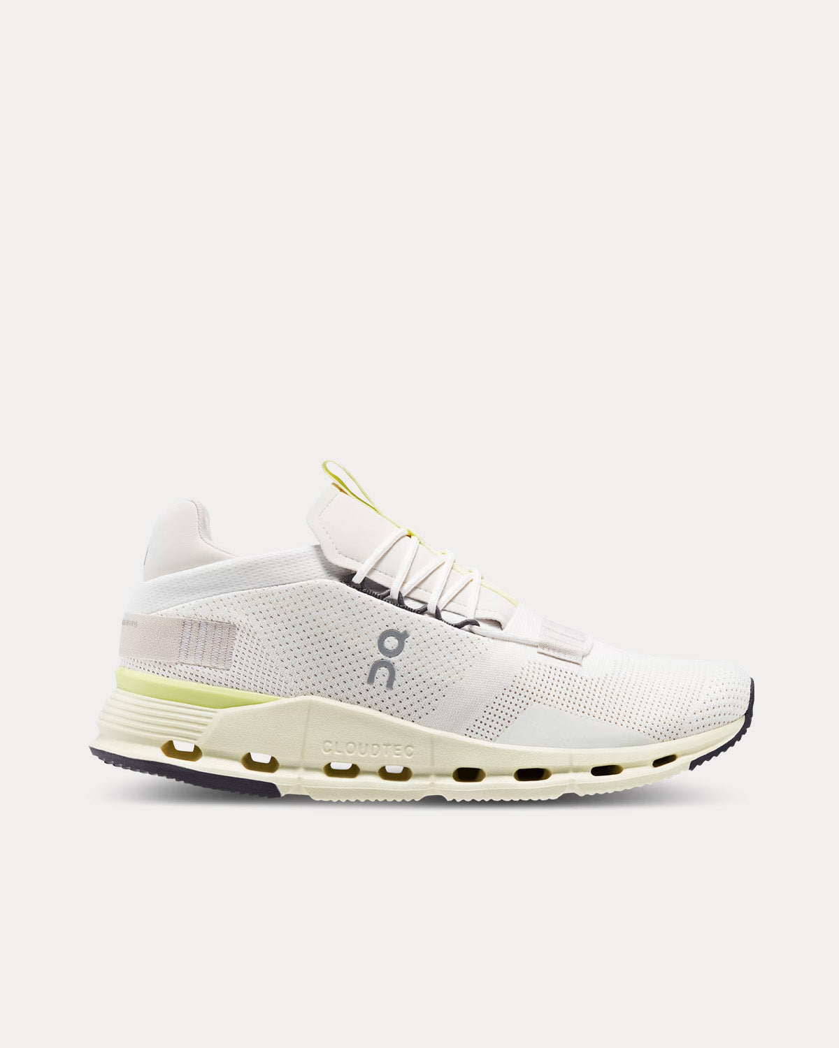 On Running Cloudnova Undyed-White / Seedling Running Shoes - 1