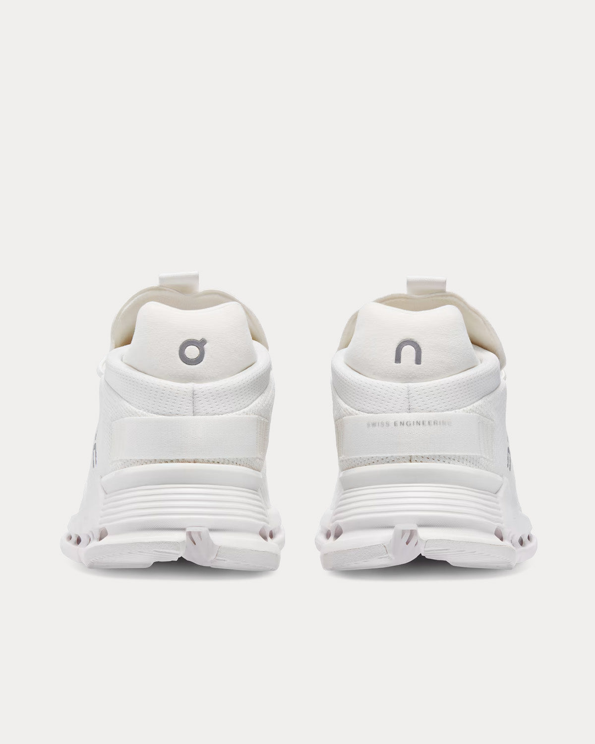 On Running Cloudnova Undyed-White / White Running Shoes - 3