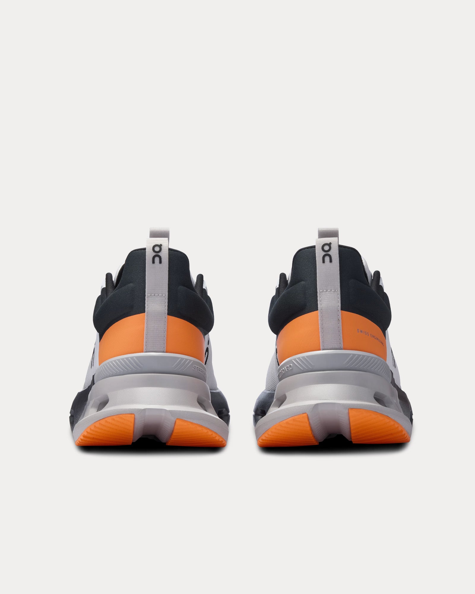 On Running Cloudnova X Frost / Orange Running Shoes - 3