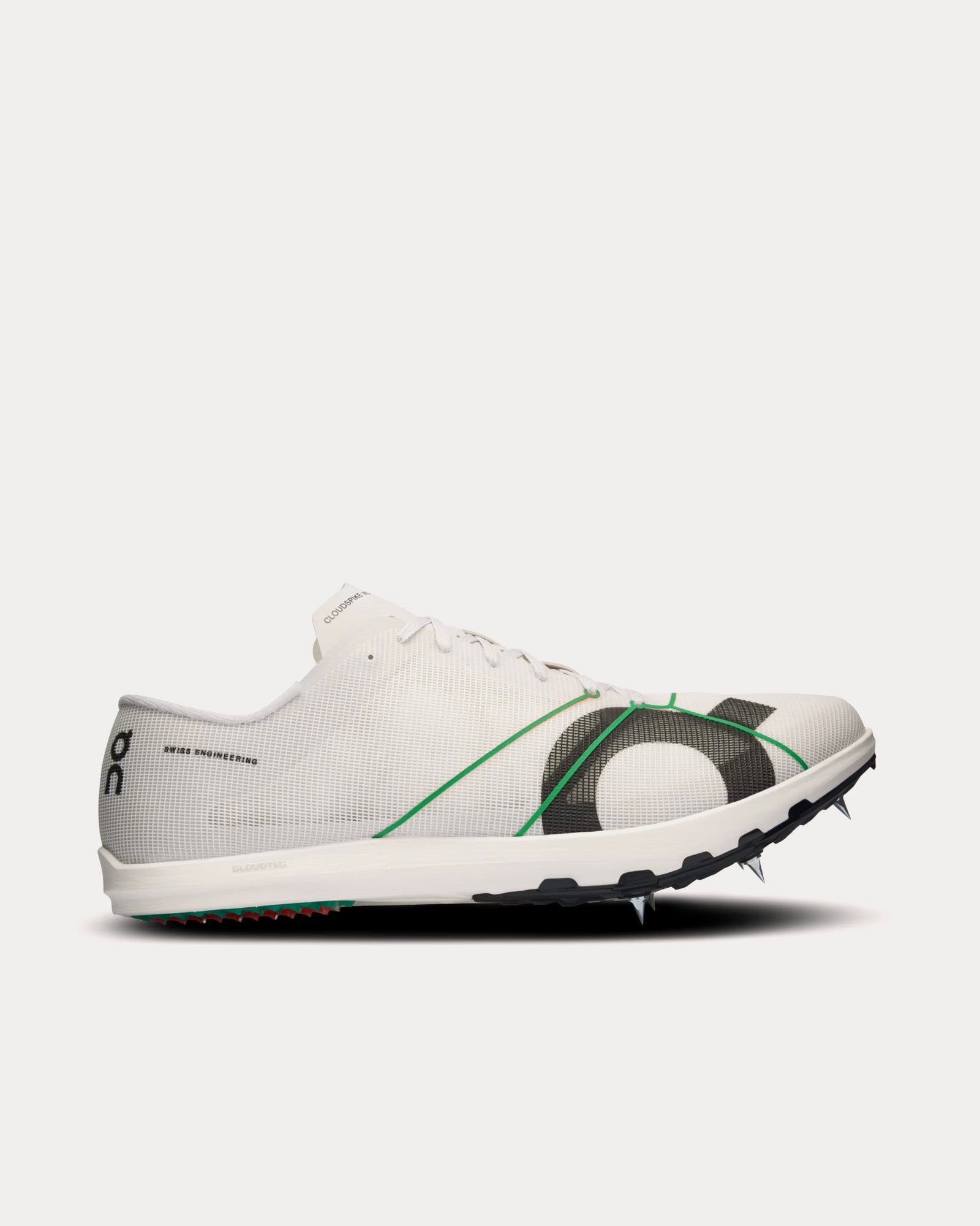 On Running - Cloudspike XC White / Black Running Shoes