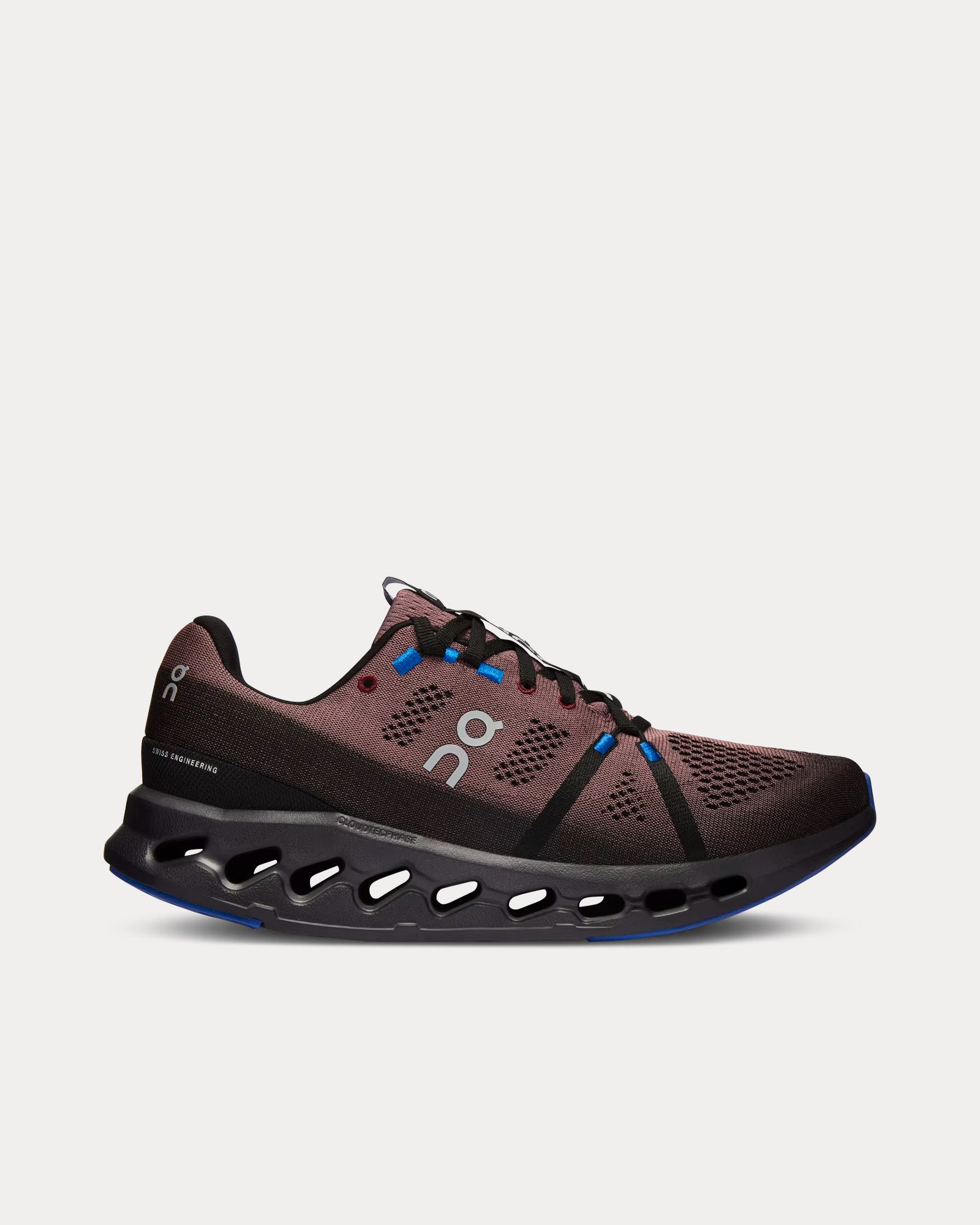 On Running Cloudsurfer Black / Cobalt Running Shoes - 1