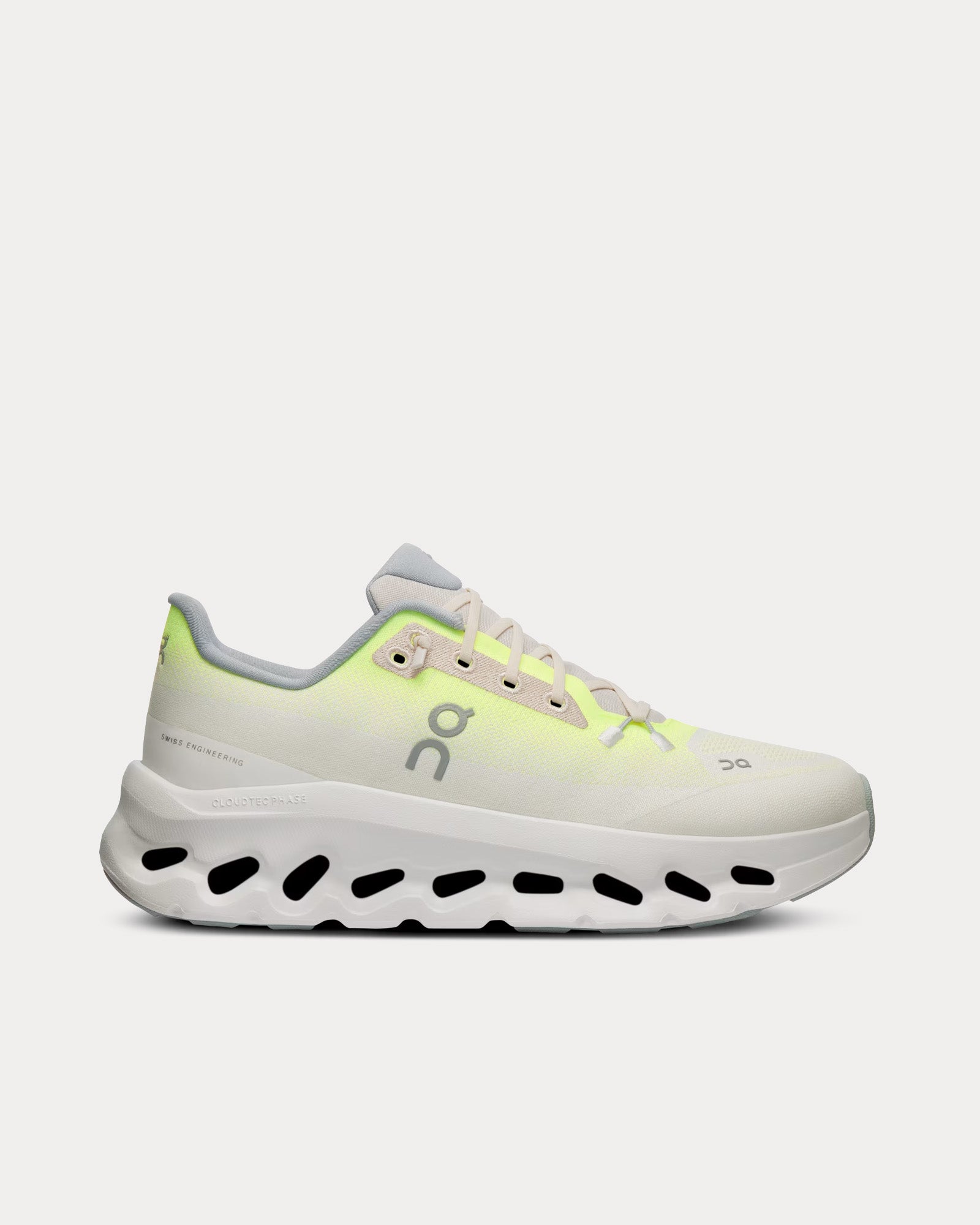 On Running Cloudtilt Lime / Ivory Low Top Sneakers - 1