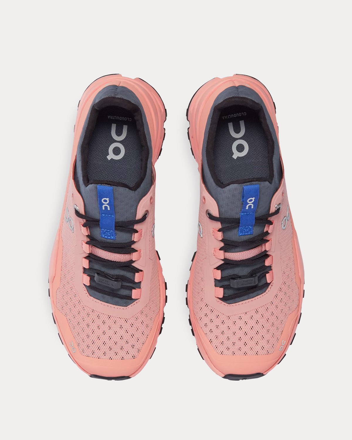 On Running Cloudultra Rose / Cobalt Running Shoes - 2