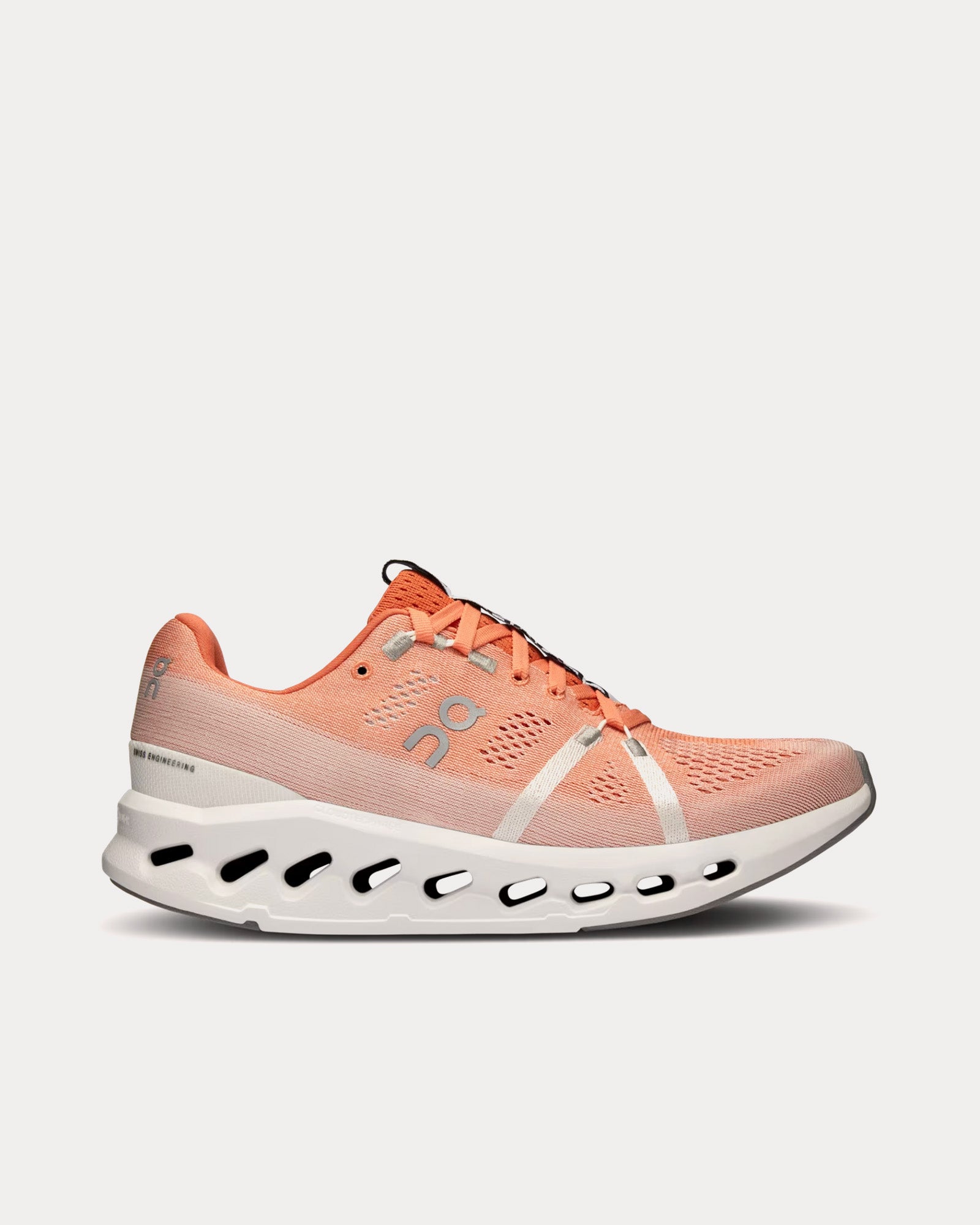 On Running - Cloudsurfer Flame / White Running Shoes