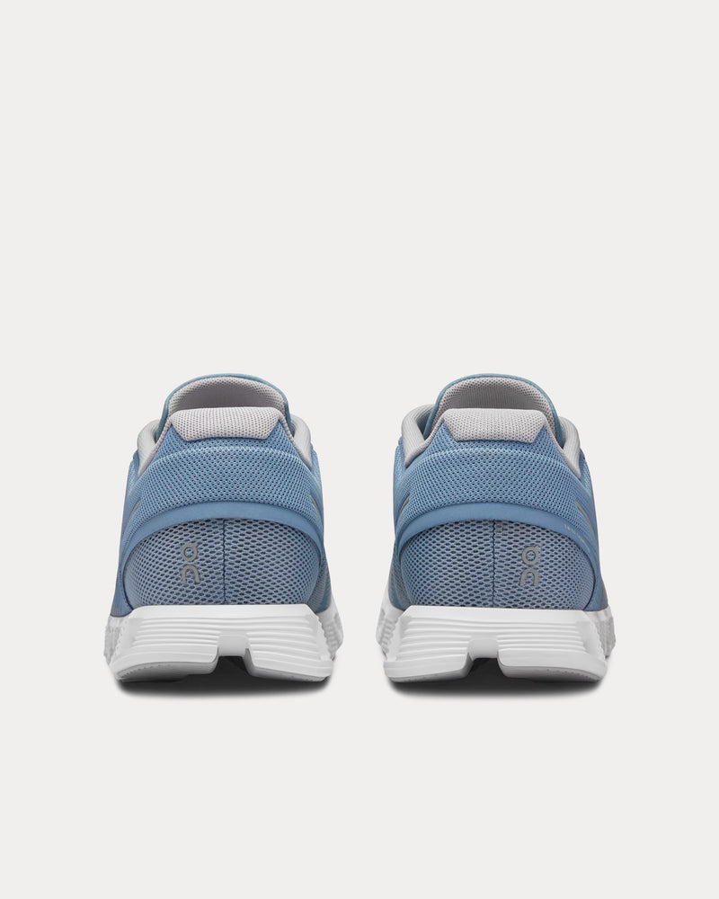 On Running Cloud 5 Chambray / White Running Shoes - 3