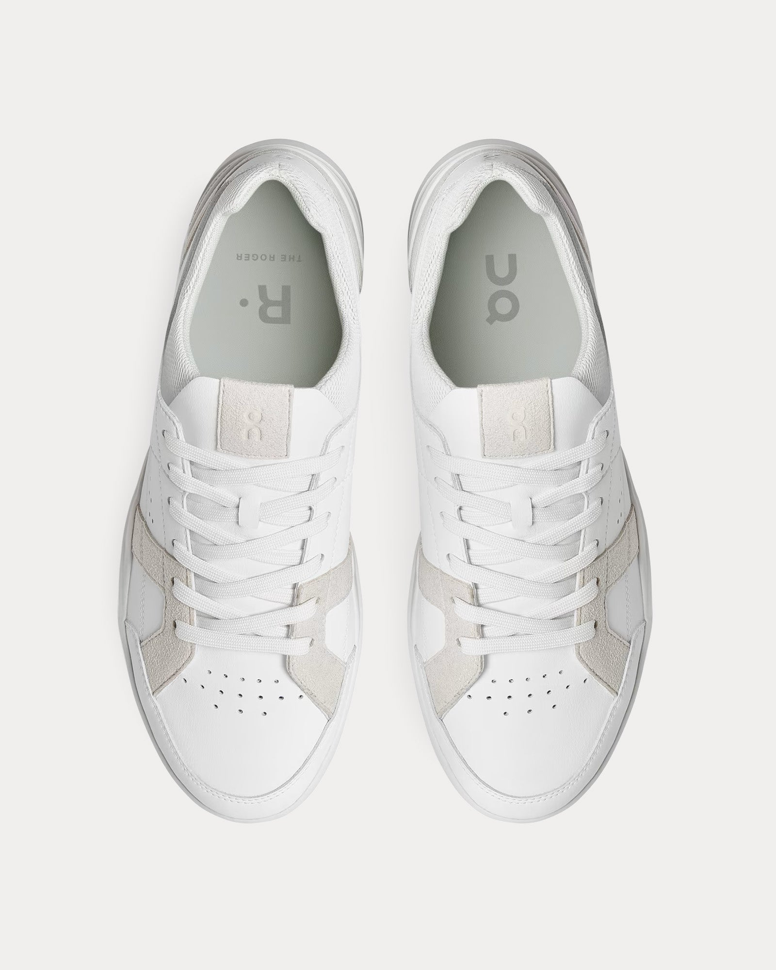 On Running THE ROGER Clubhouse White / Sand Low Top Sneakers - 2