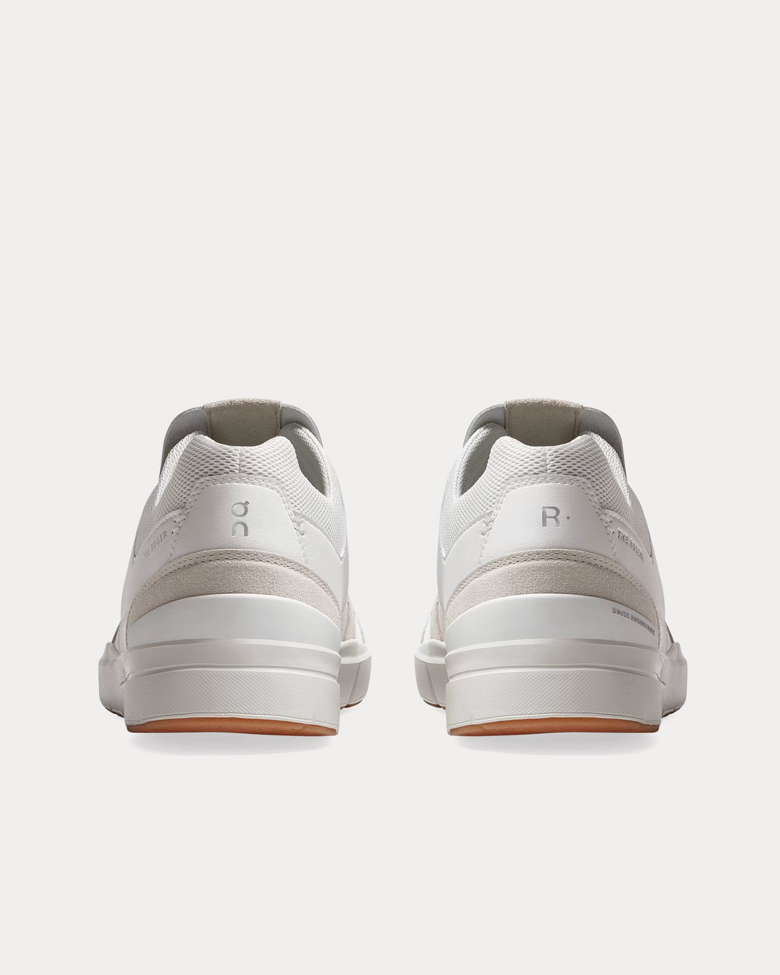 On Running THE ROGER Clubhouse White / Sand Low Top Sneakers - 3