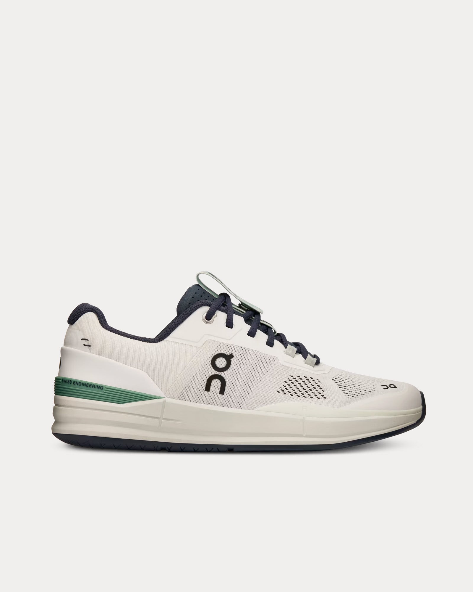 On Running Roger Pro Undyed-White / Aloe Low Top Sneakers - 1